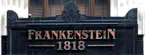 Frankenstein sign